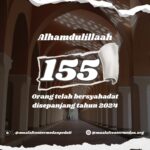 155 orang mualaf di 2024