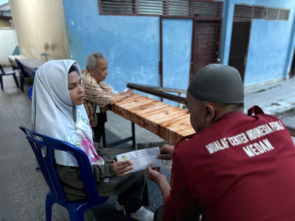 Mualaf Tunanetra Monica